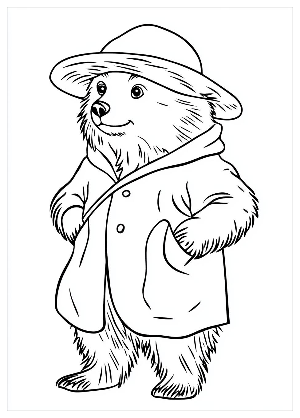 Paddington Színező 7