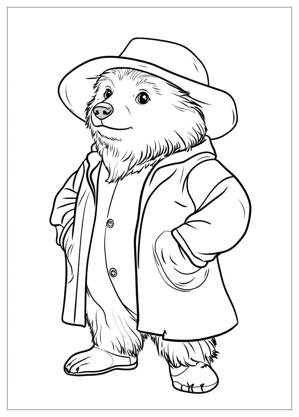 Paddington Színező 9