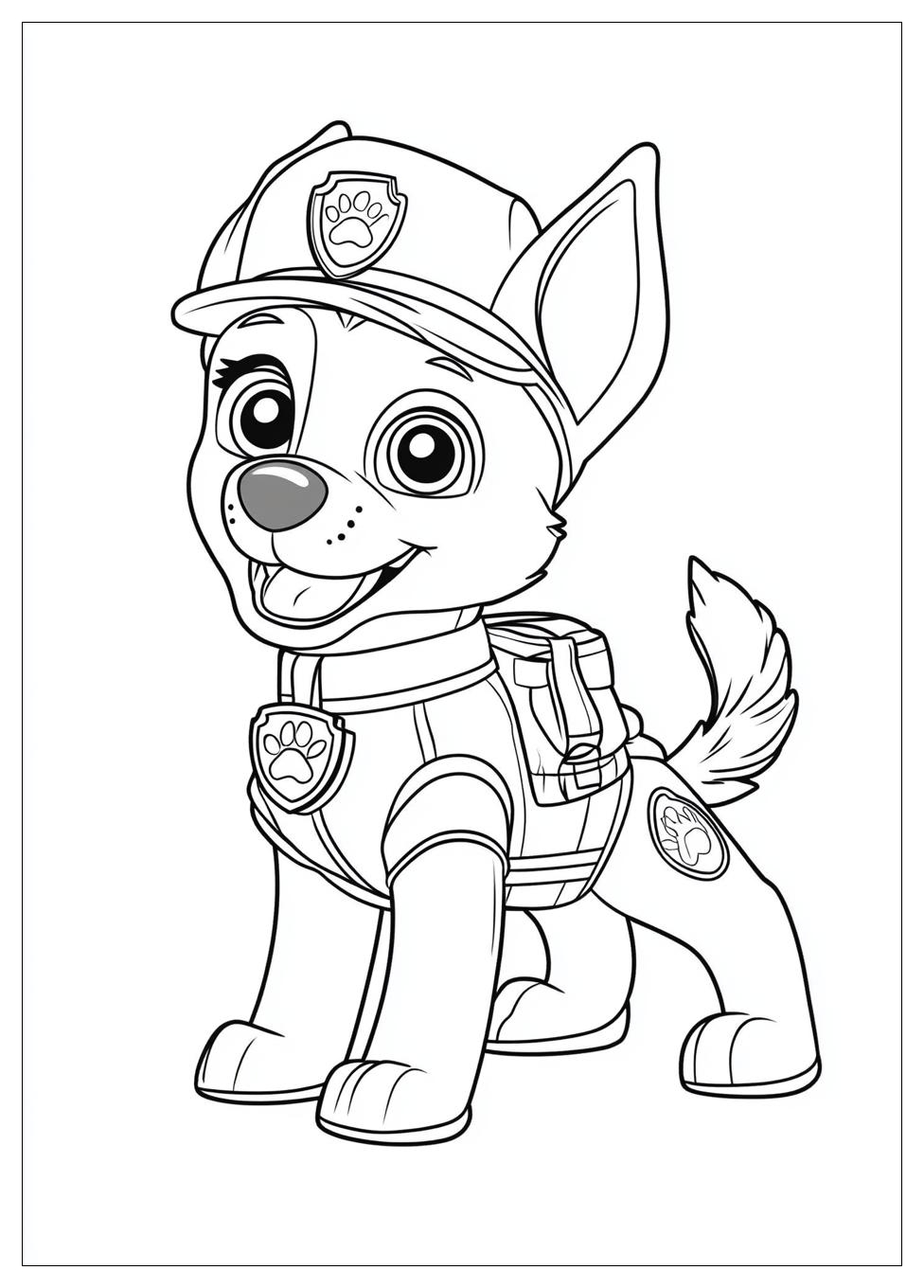 Paw Patrol Színező 10