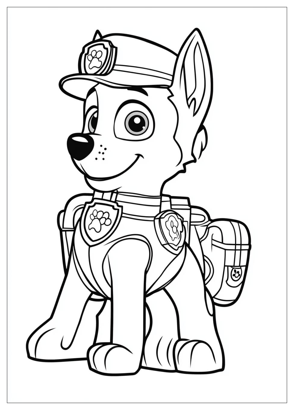 Paw Patrol Színező 12