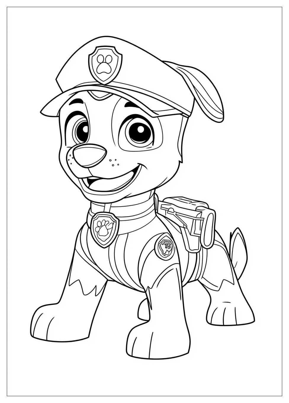 Paw Patrol Színező 21