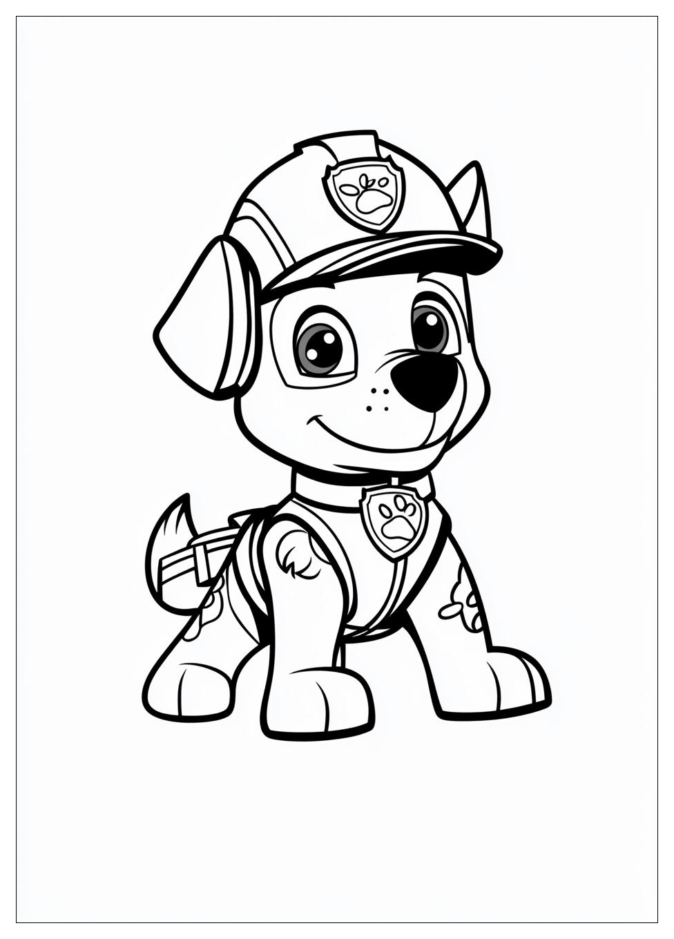 Paw Patrol Színező 4