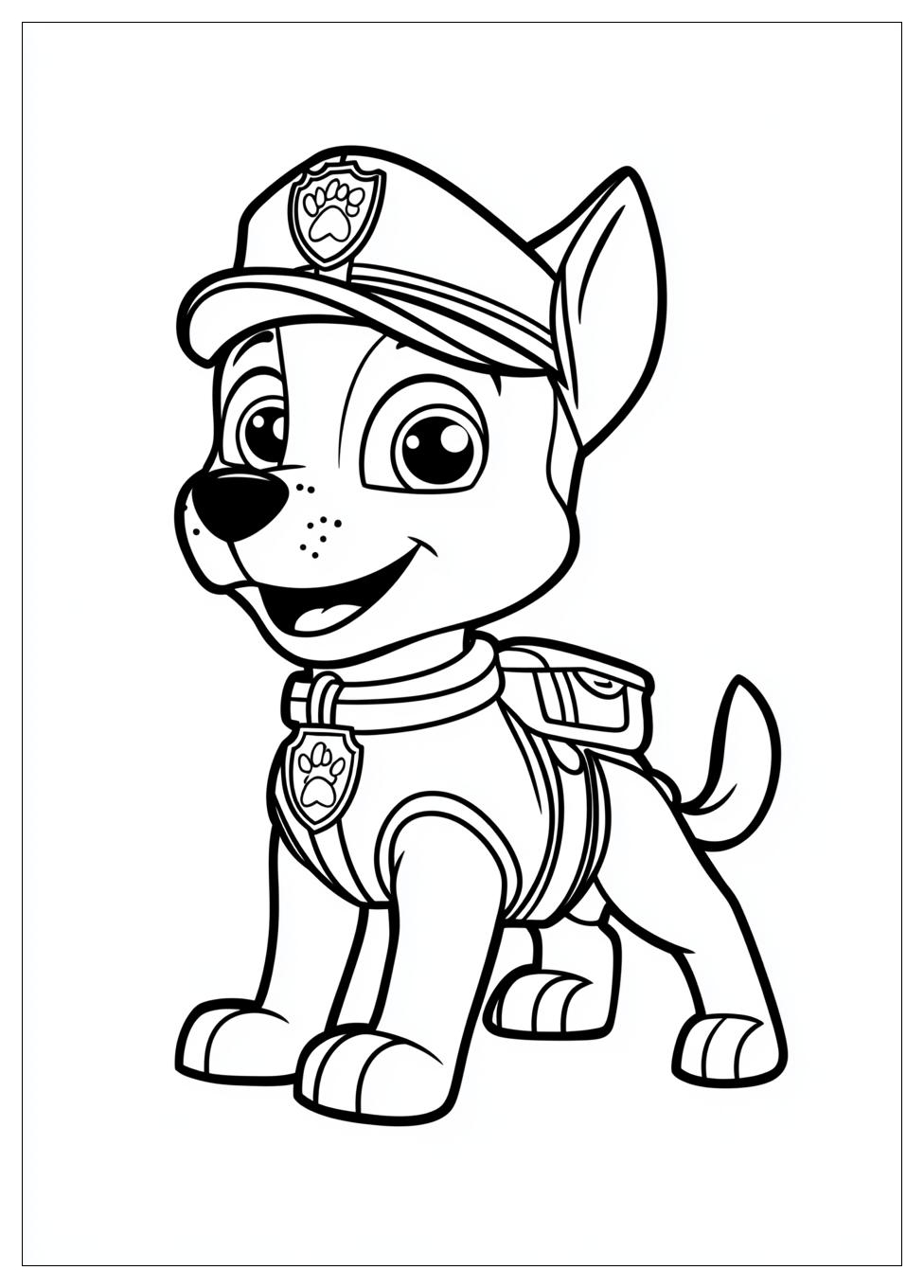 Paw Patrol Színező 5