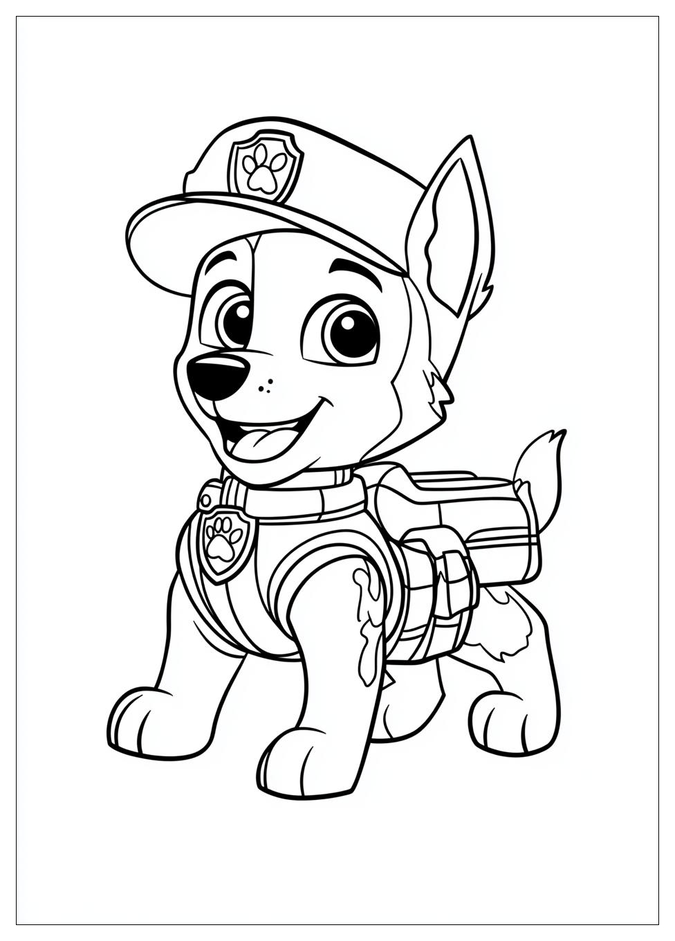 Paw Patrol Színező 6