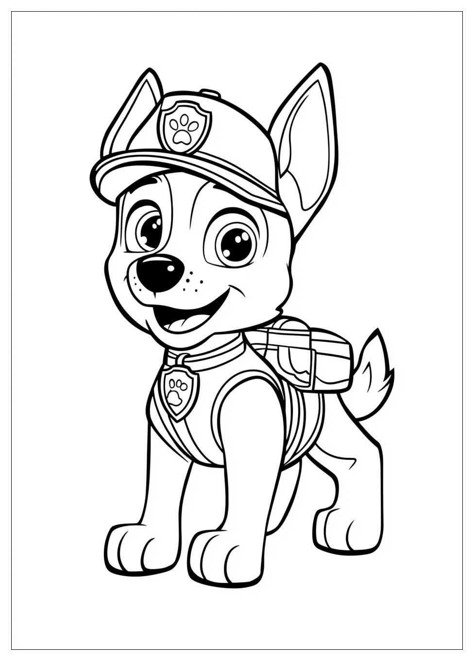 Paw Patrol Színező 7