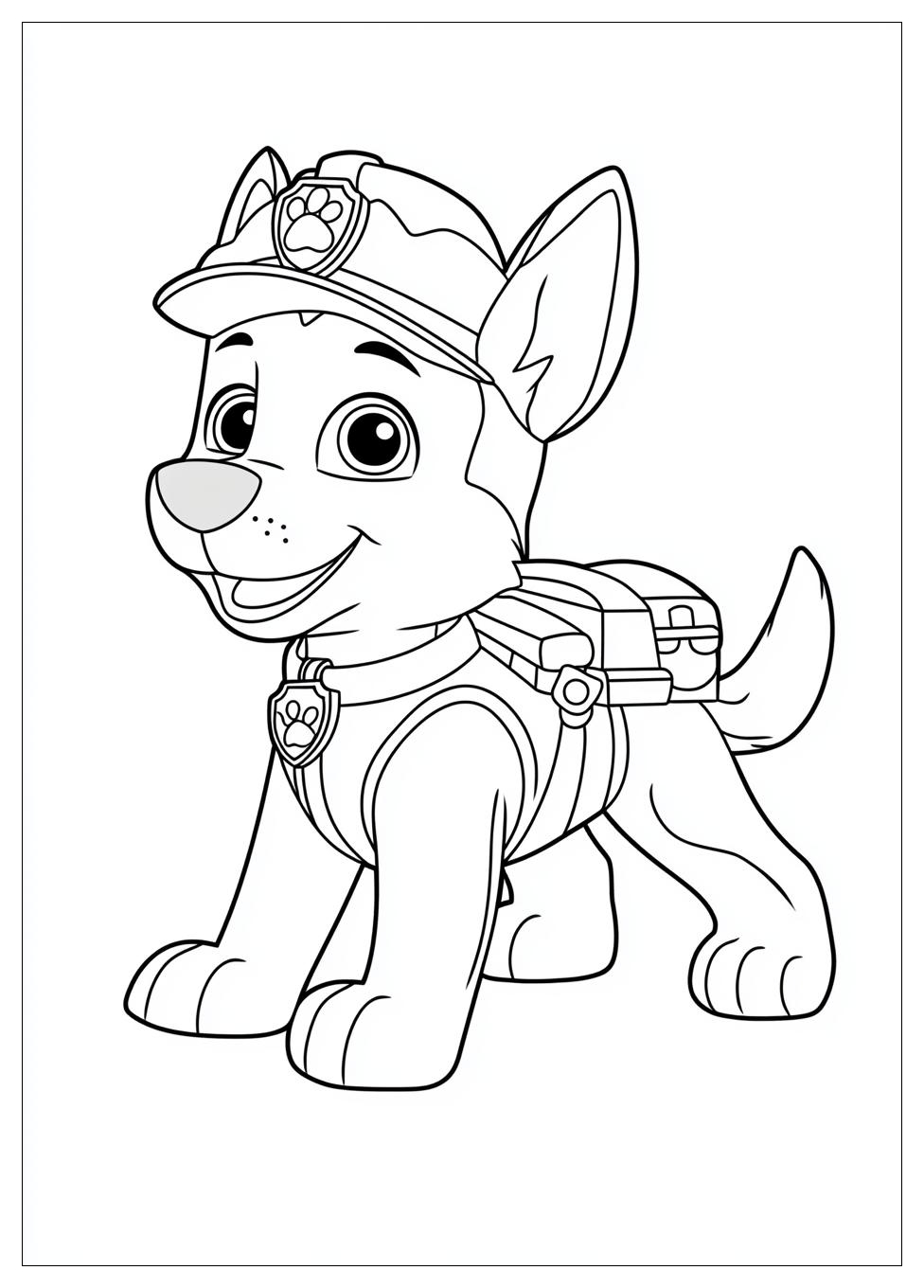 Paw Patrol Színező 9