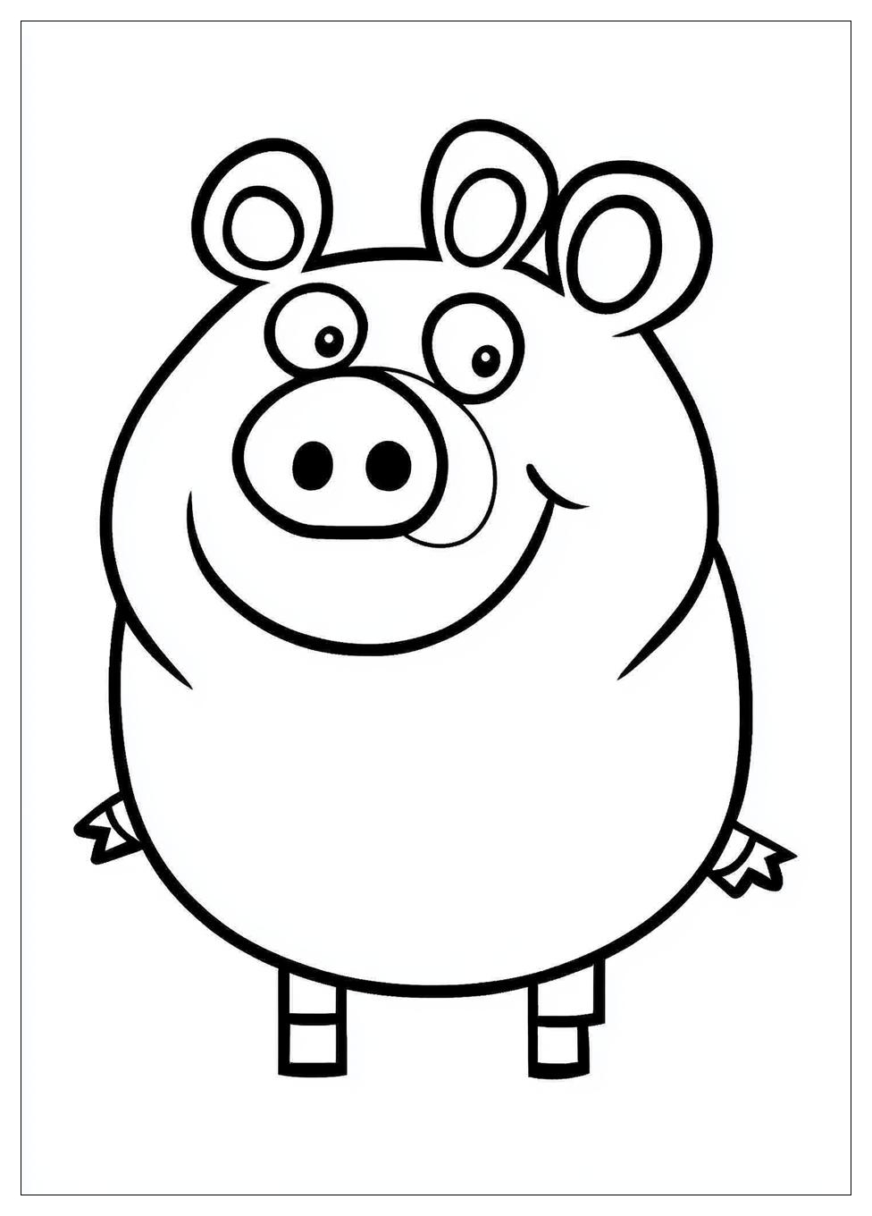 Peppa Malac Színező 1