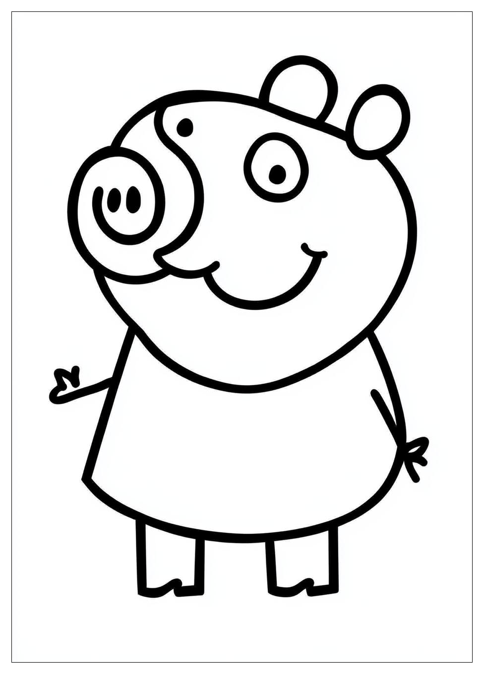 Peppa Malac Színező 21