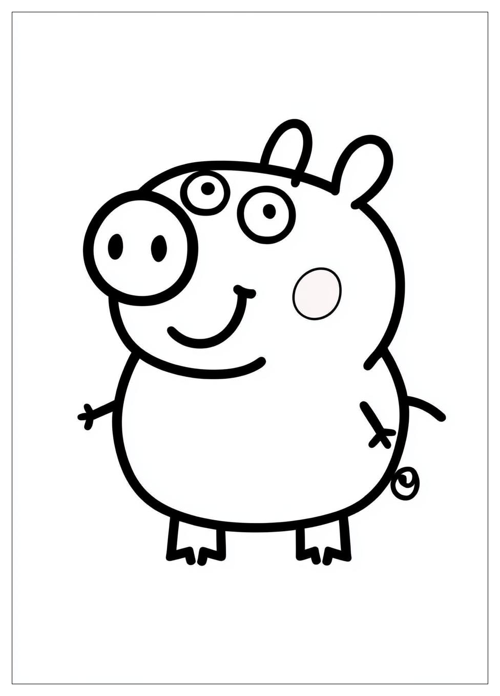 Peppa Malac Színező 9