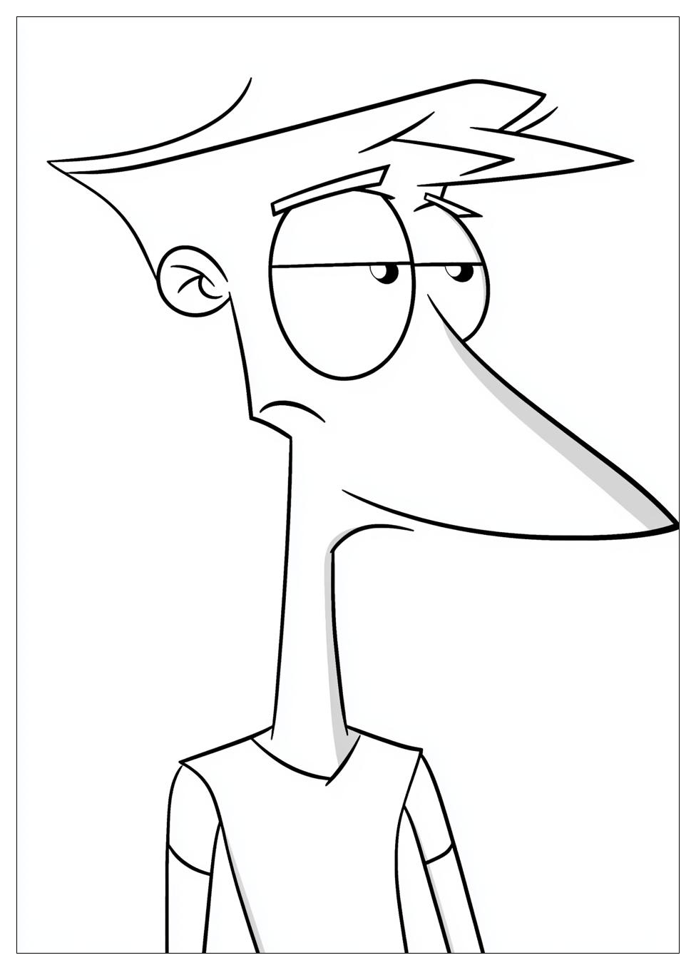 Phineas És Ferb Színező 11