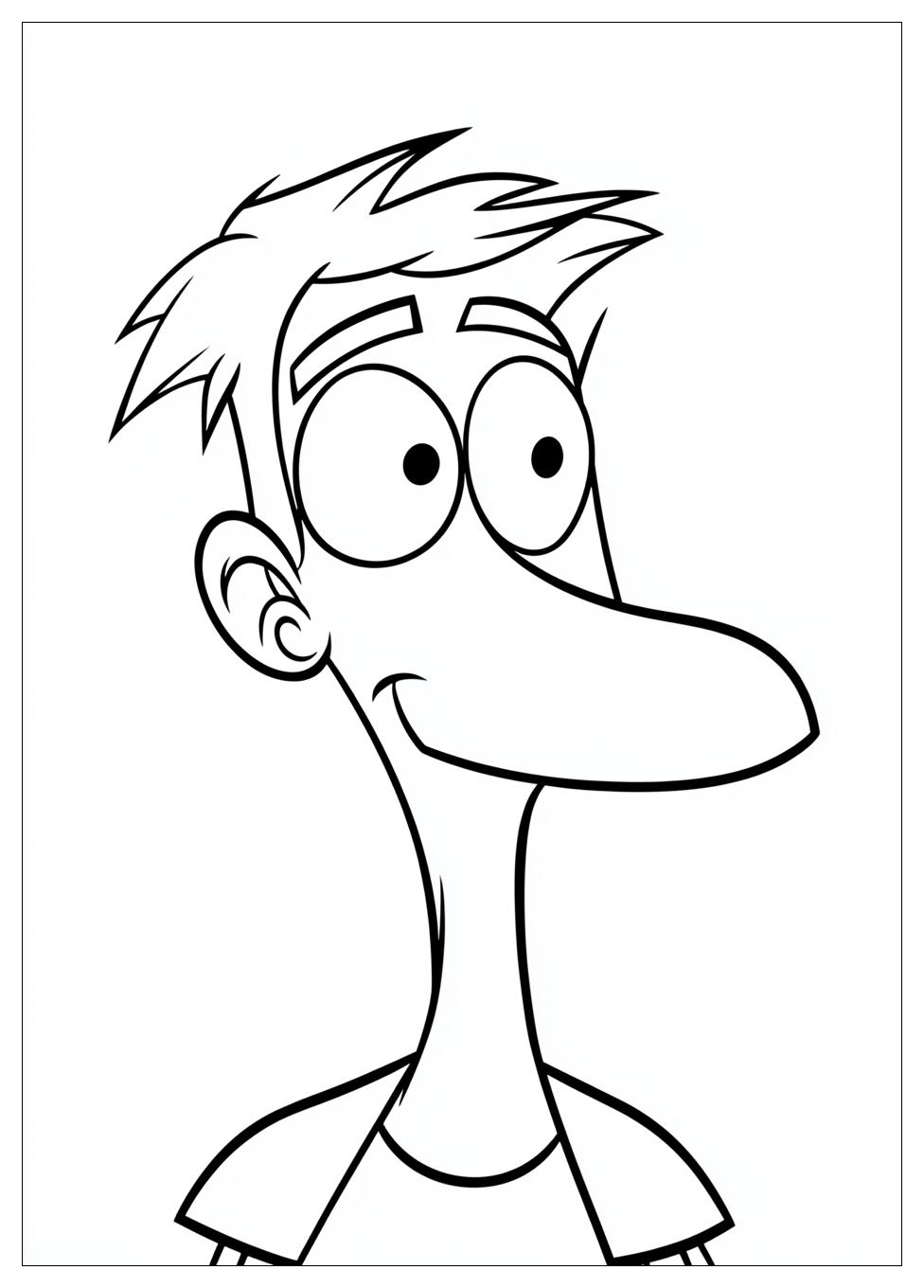 Phineas És Ferb Színező 18