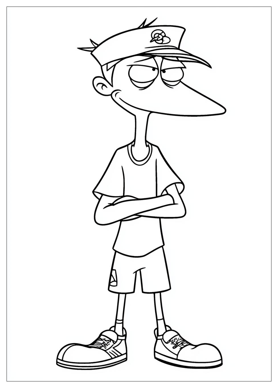 Phineas És Ferb Színező 21