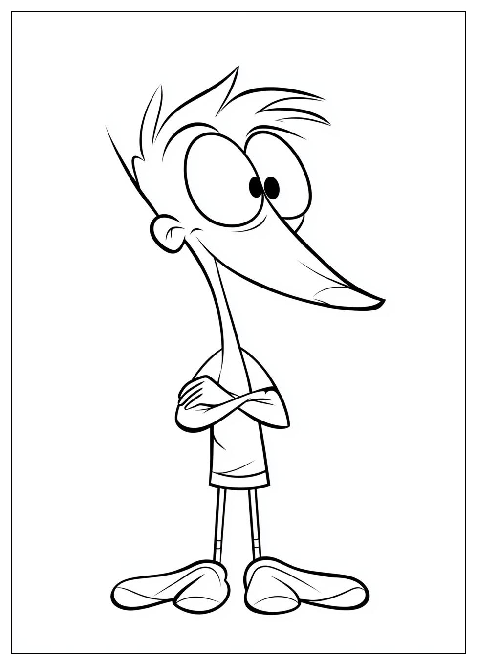 Phineas És Ferb Színező 6