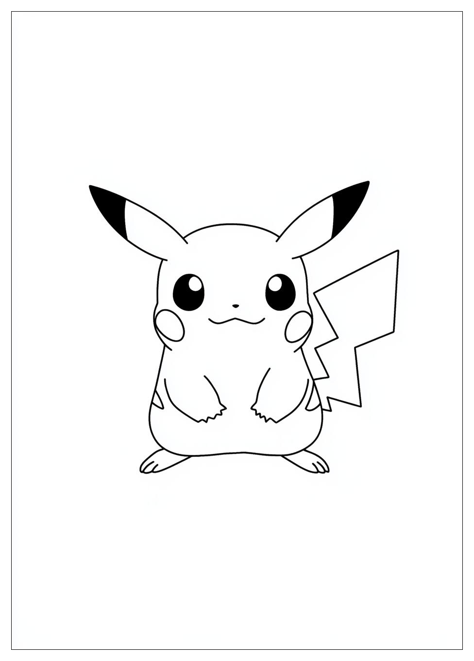 Pikachu Színező 19