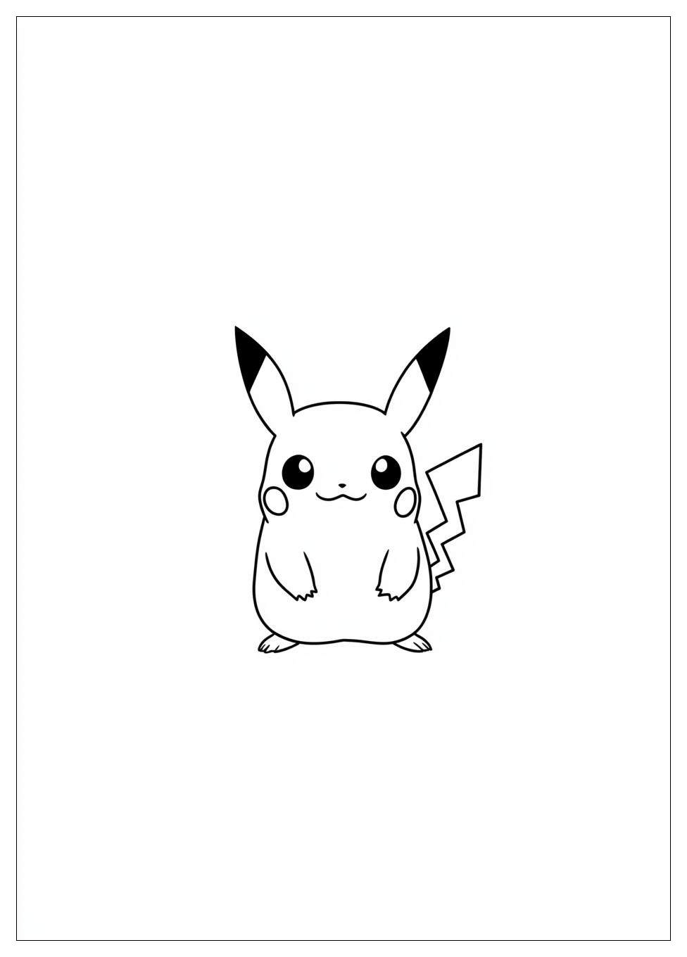 Pikachu Színező 20