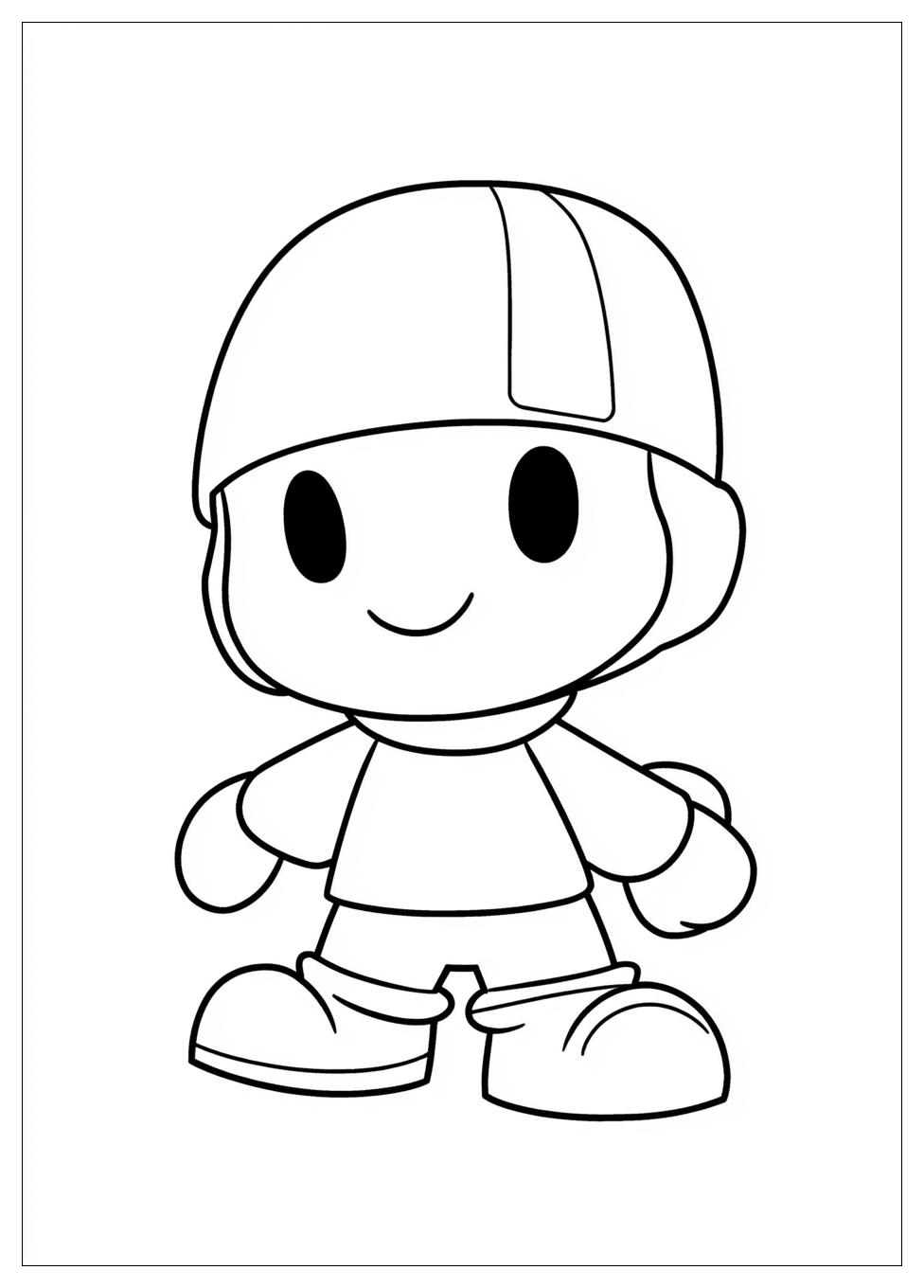 Pocoyo Színező 10