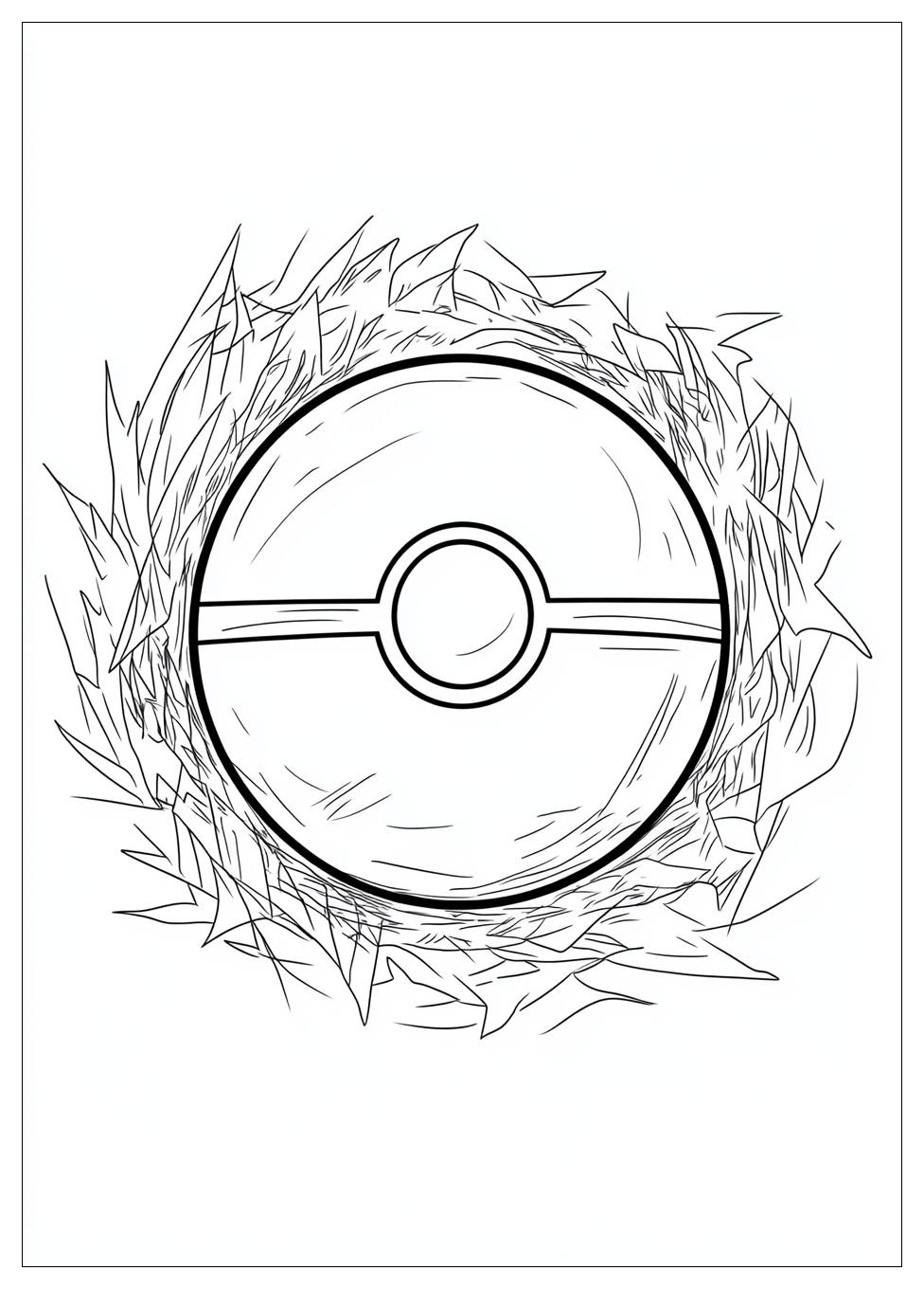 Pokeball Színező 12