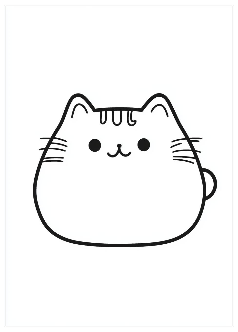 Pusheen Színező 2