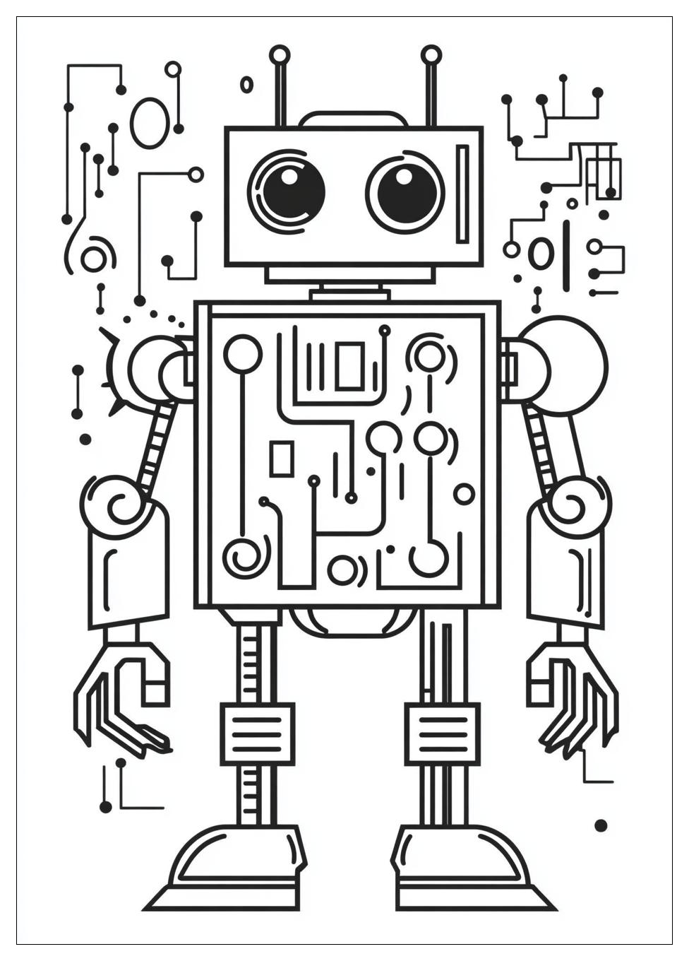 Robot Színező 10