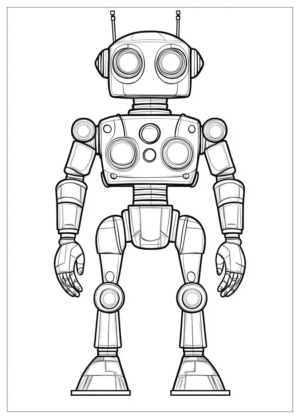 Robot Színező 23