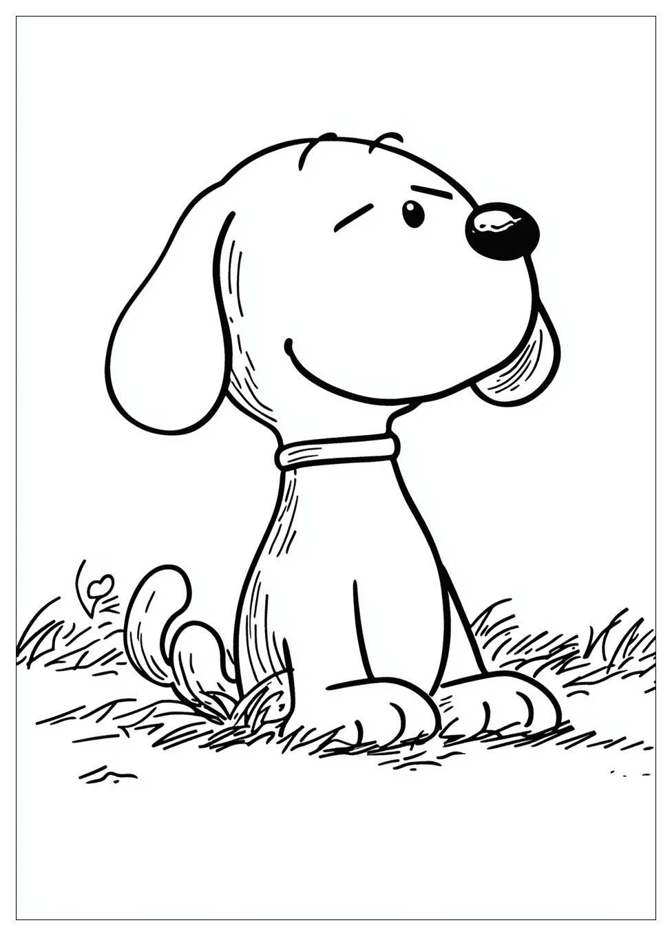 Snoopy Színező 12