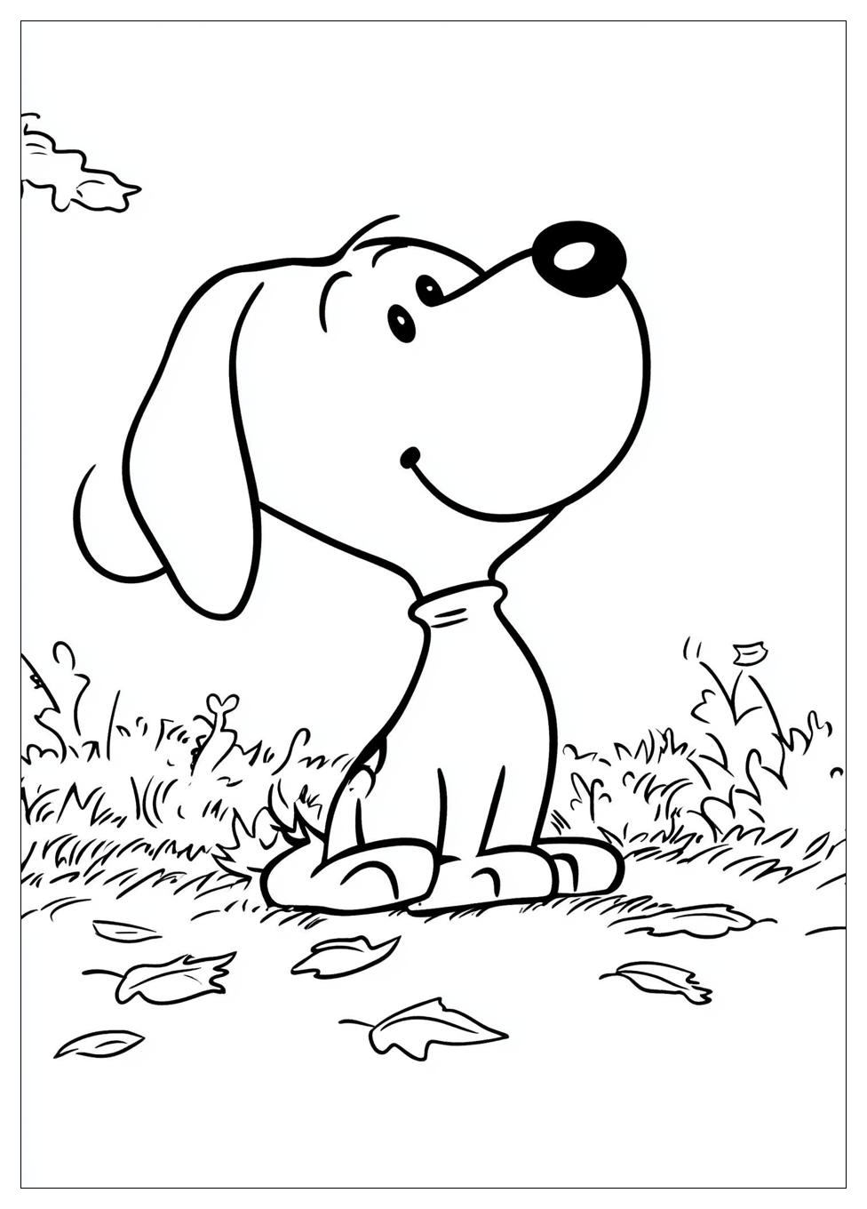 Snoopy Színező 18