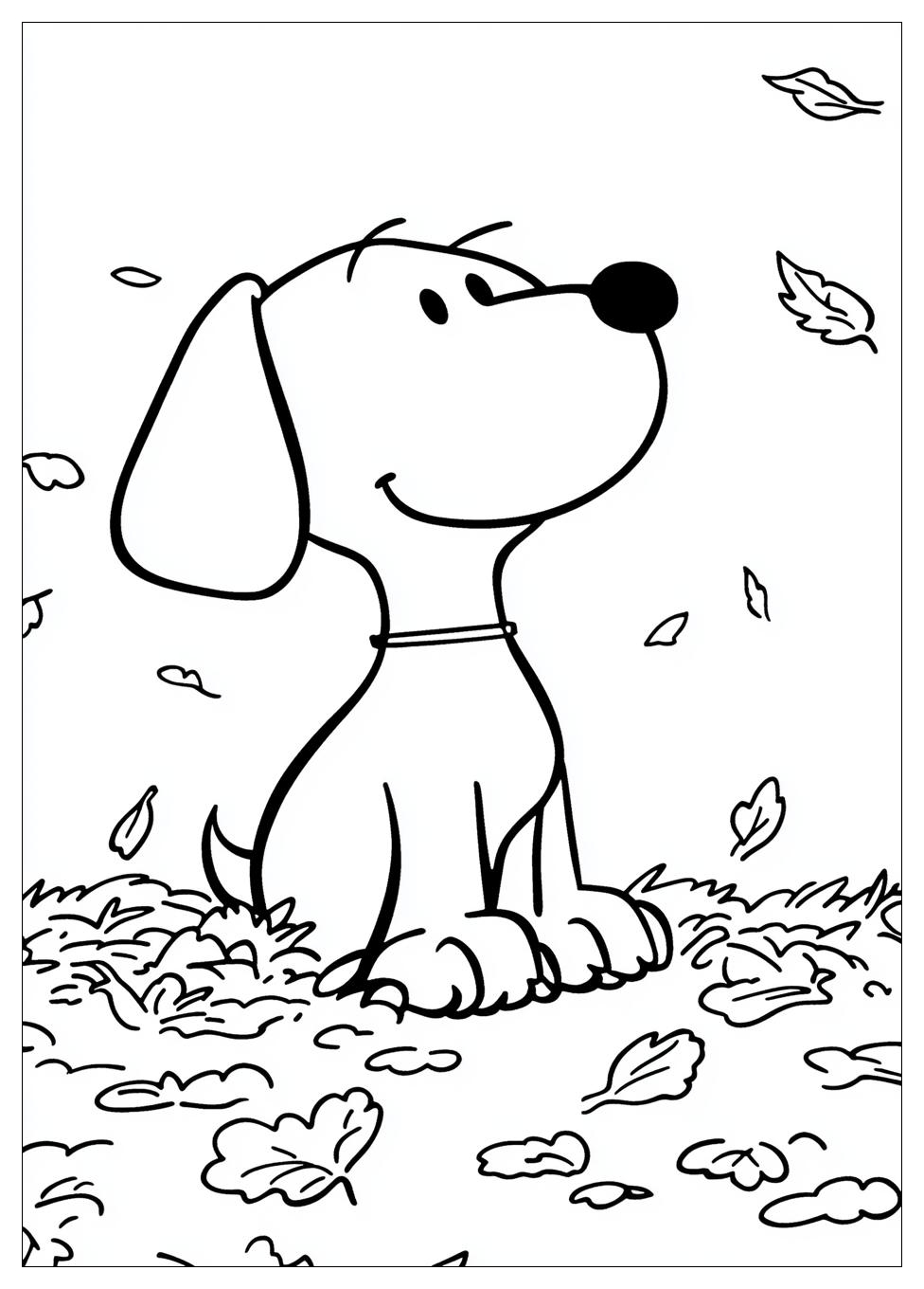 Snoopy Színező 9