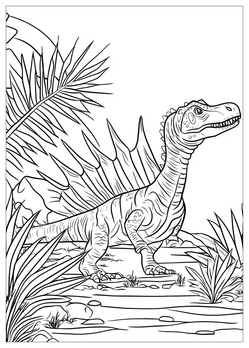 Spinosaurus Színező 18