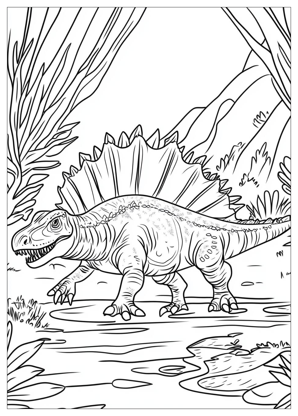 Spinosaurus Színező 5