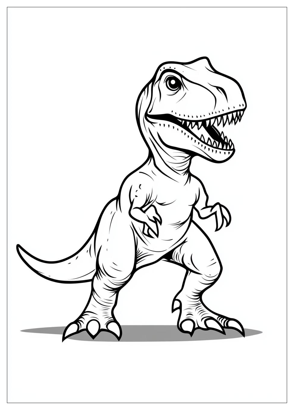 T-Rex Színező 11