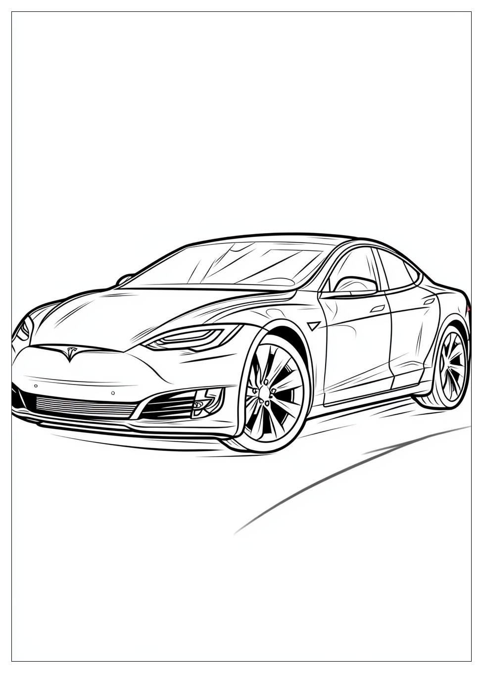 Tesla Színező 12