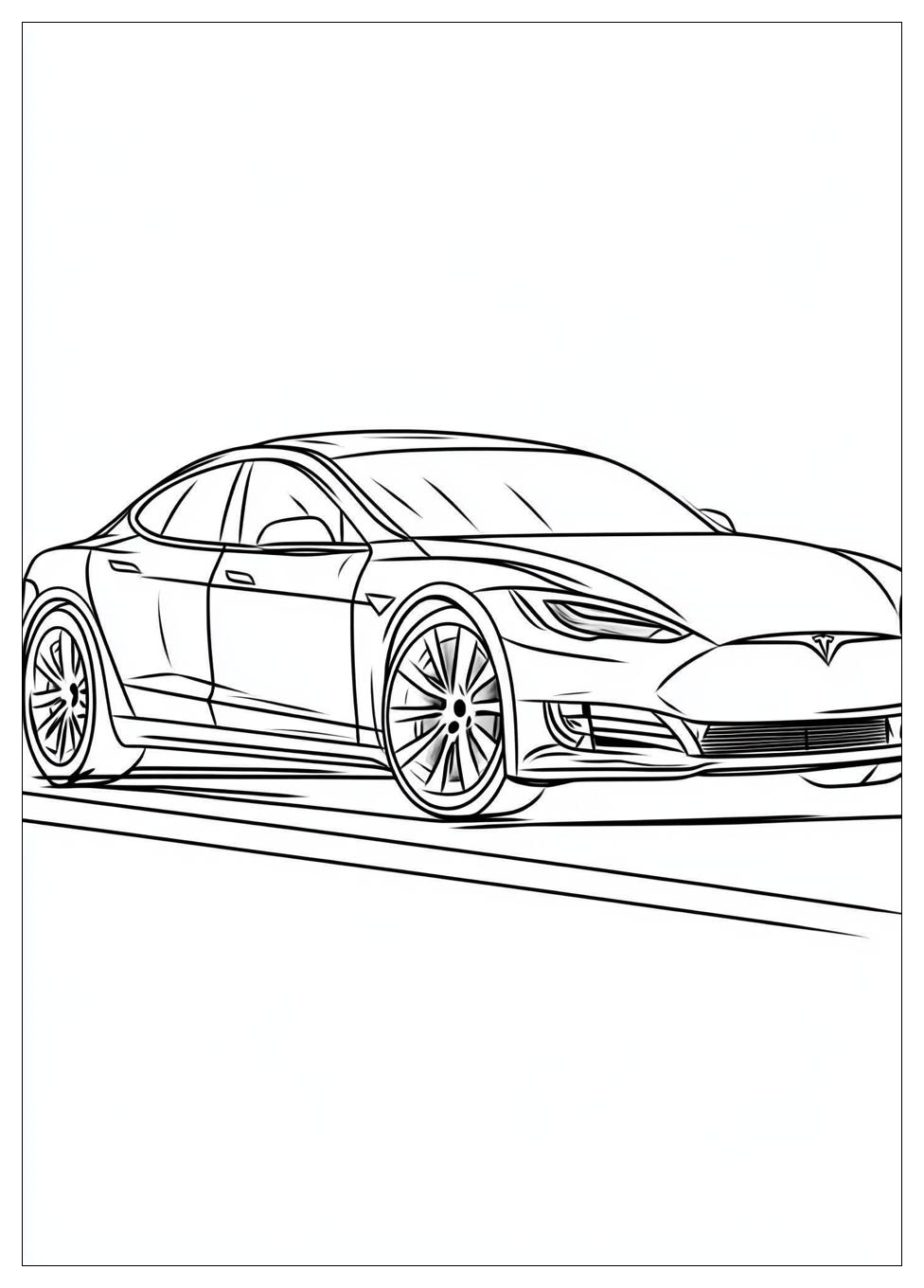 Tesla Színező 15