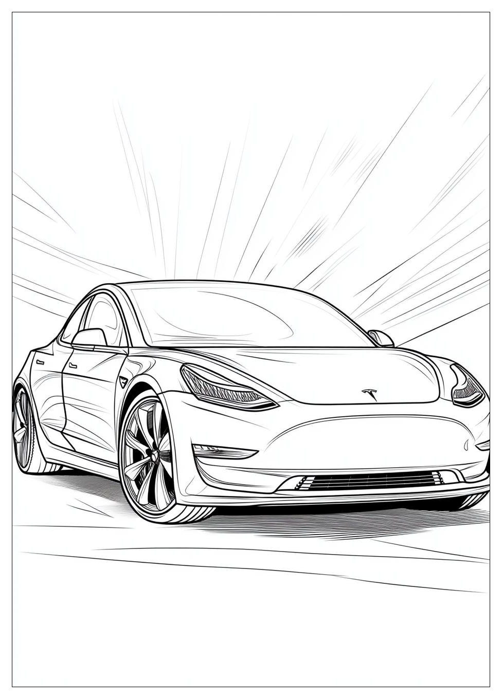 Tesla Színező 5