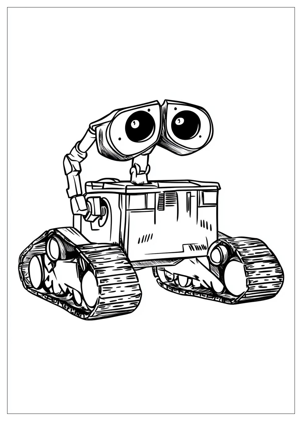 Wall E Színező 1