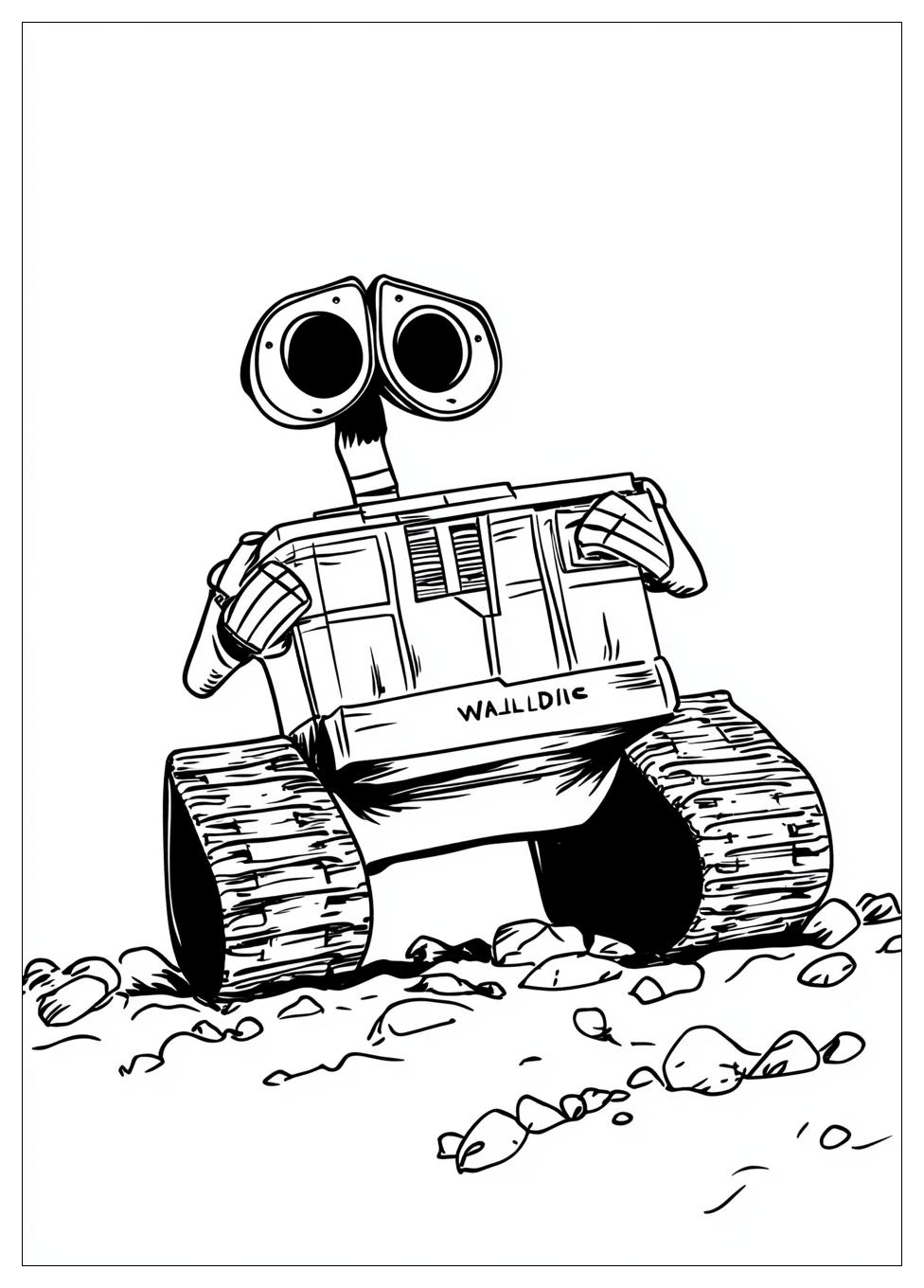 Wall E Színező 11