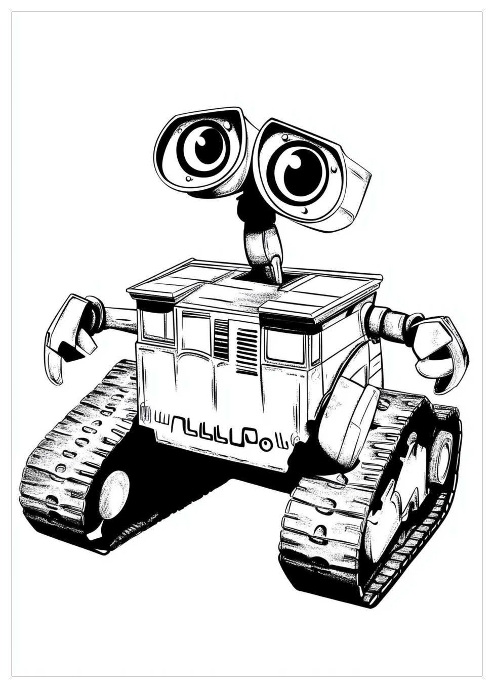 Wall E Színező 13