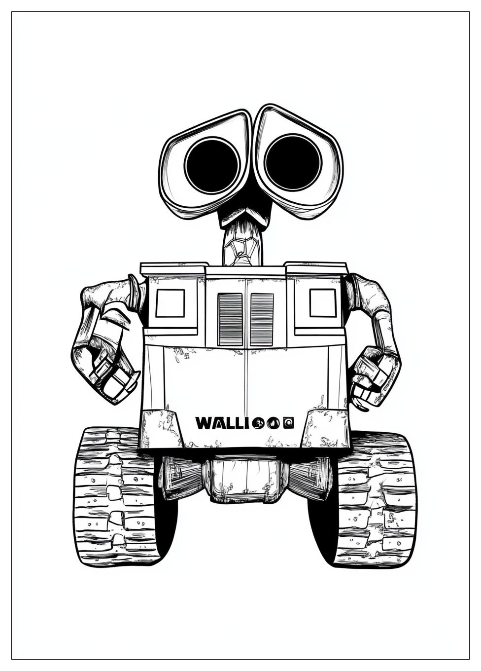 Wall E Színező 19