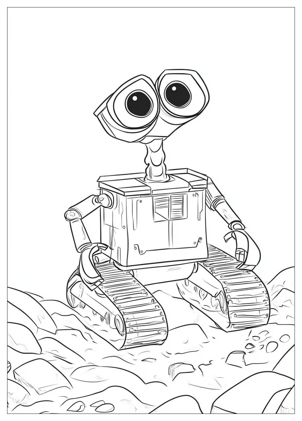 Wall E Színező 2