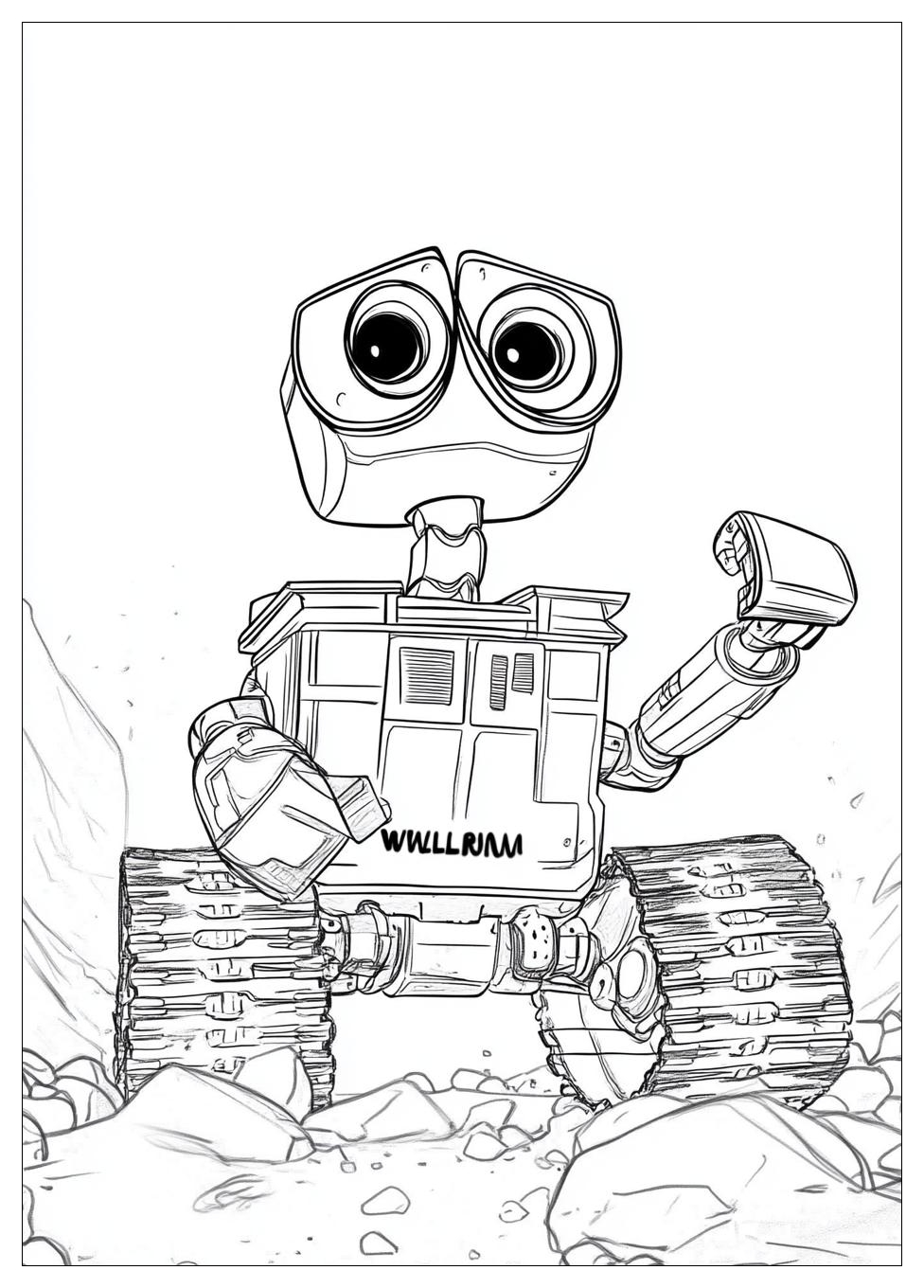 Wall E Színező 20