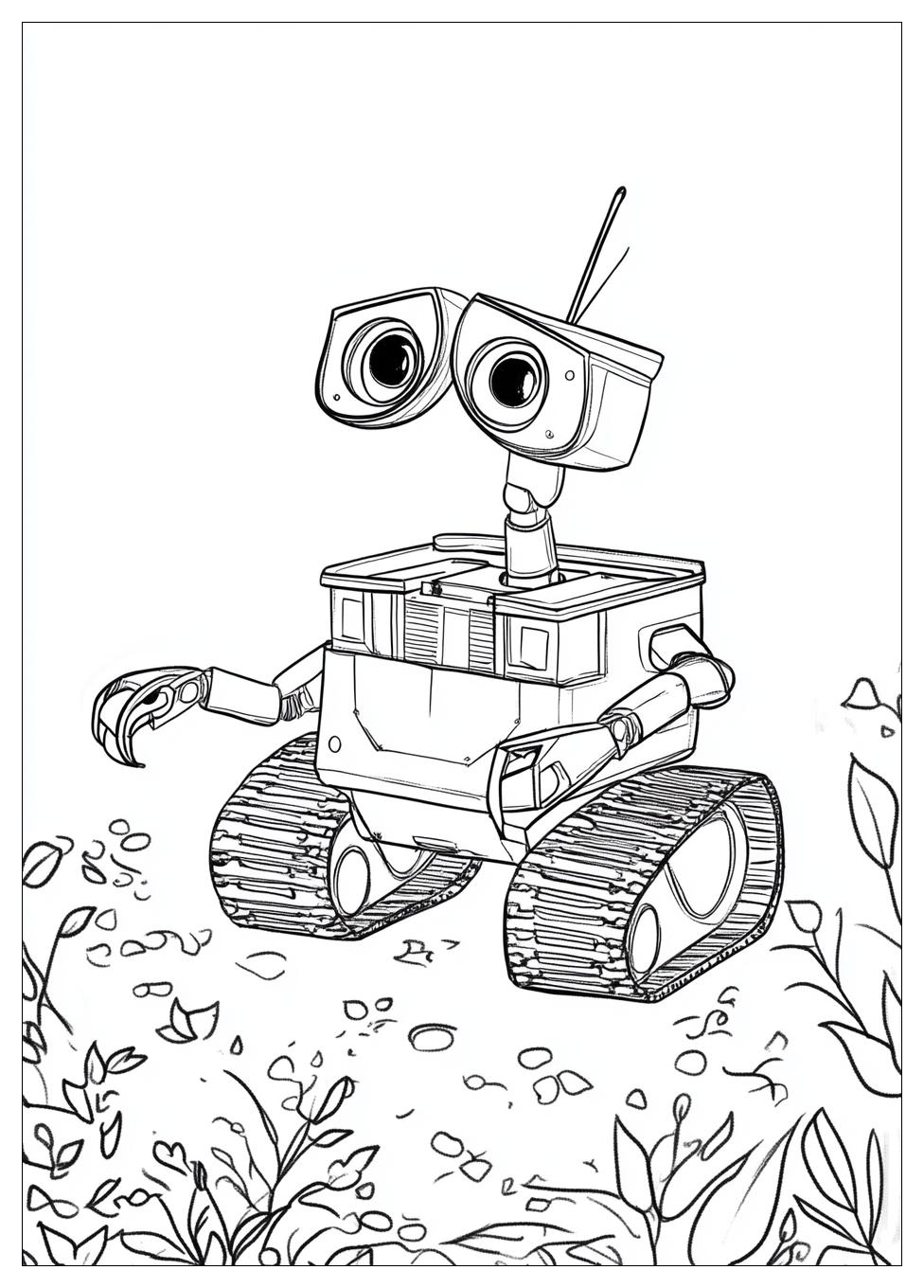 Wall E Színező 22