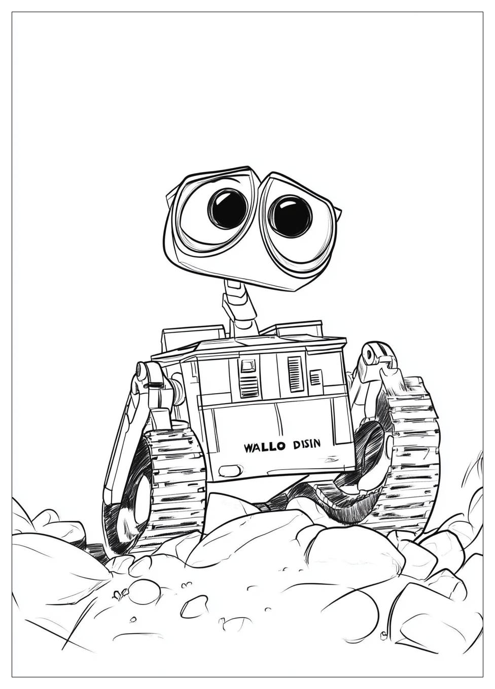 Wall E Színező 24