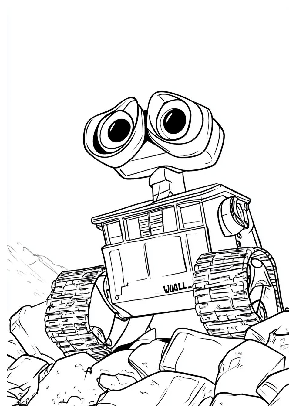 Wall E Színező 4