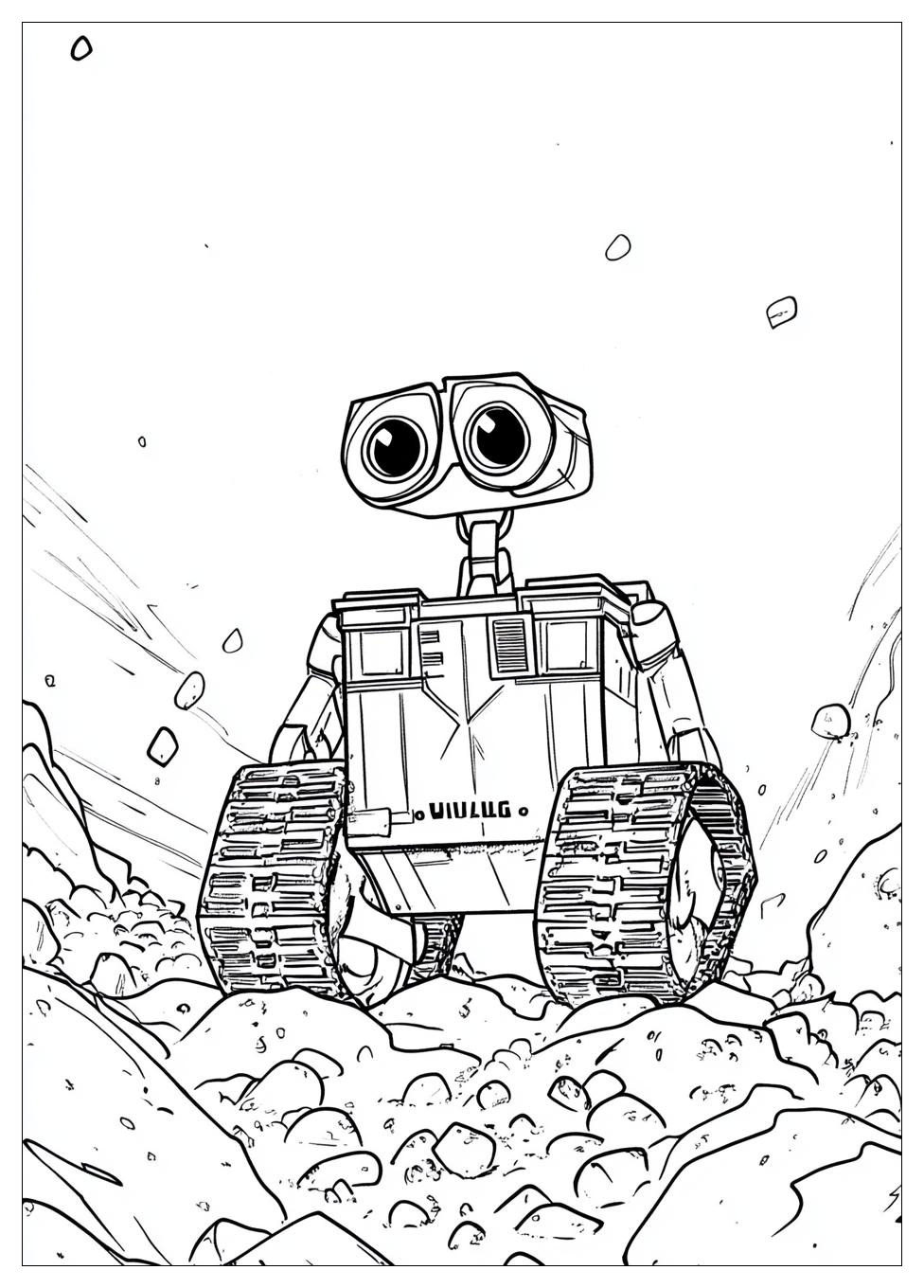 Wall E Színező 5