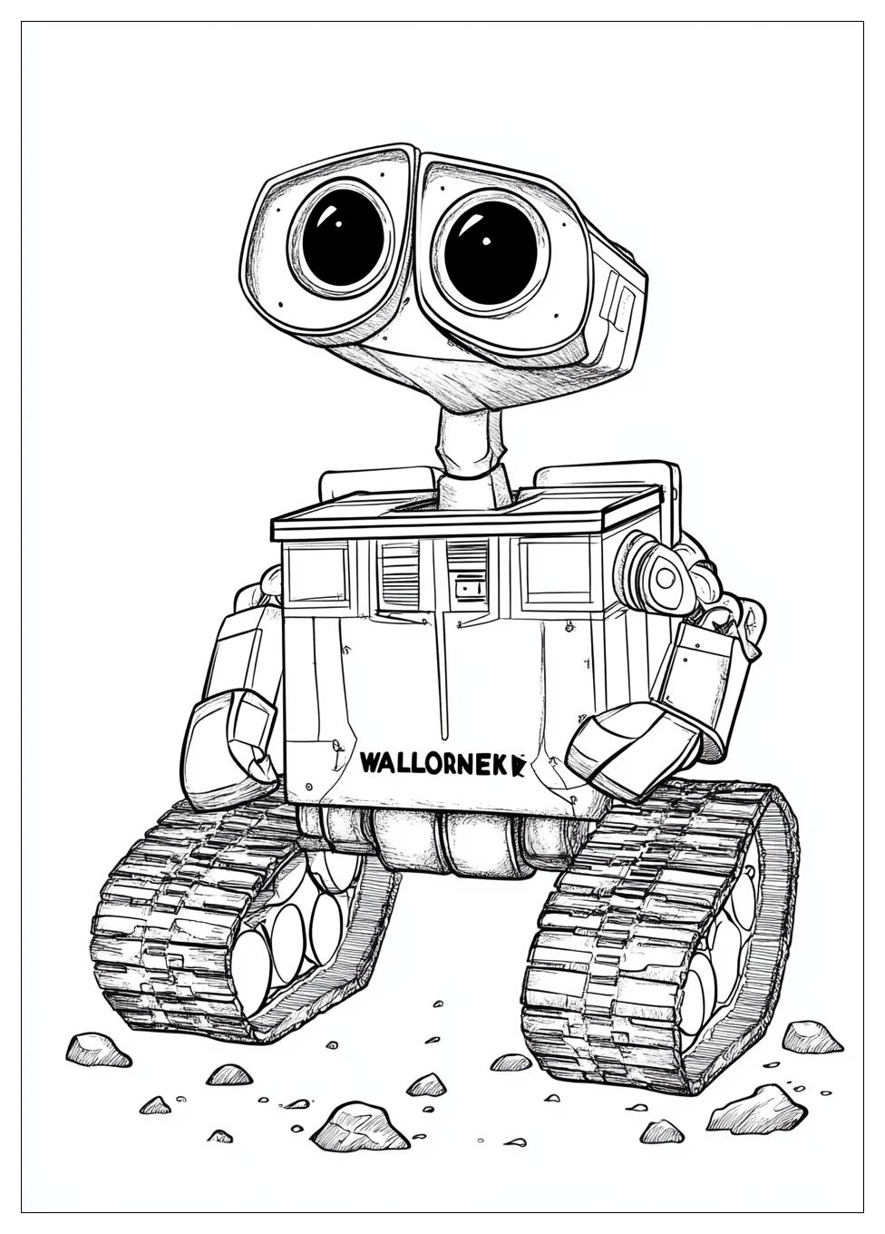 Wall E Színező 8