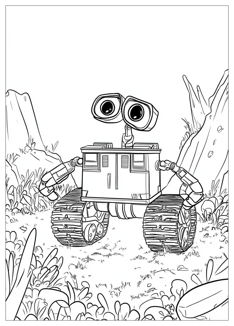 Wall E Színező 9